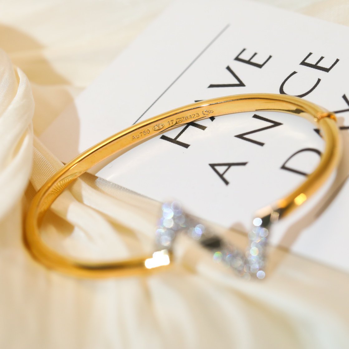 [Bijoux de luxe] BRACELET VOLTE UPITE DOWN OR DIAMANT