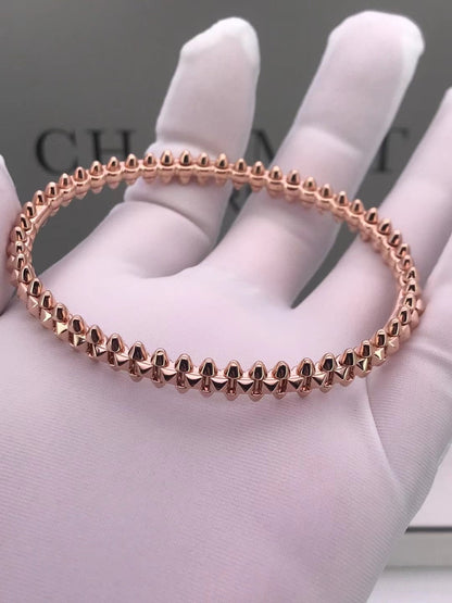 [Luxe Jewelry]CLASH PINK GOLD BRACELET