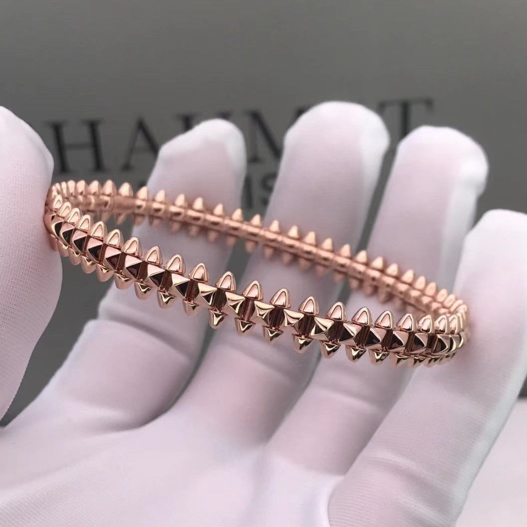 [Luxe Jewelry]CLASH PINK GOLD BRACELET