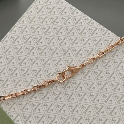 [Luxe Jewelry]LUCKY SPRING 15 MOTIFS ROSE GOLD NECKLACE