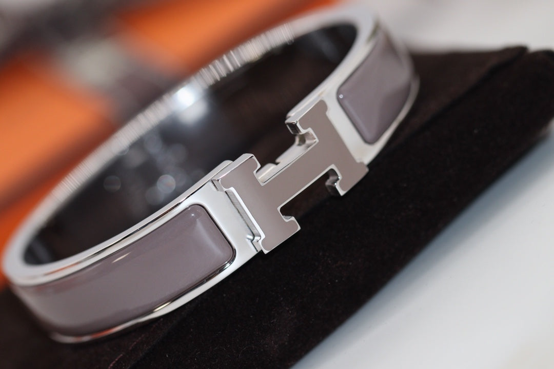 [Bijoux de luxe] Bracelet H 12 mm marron