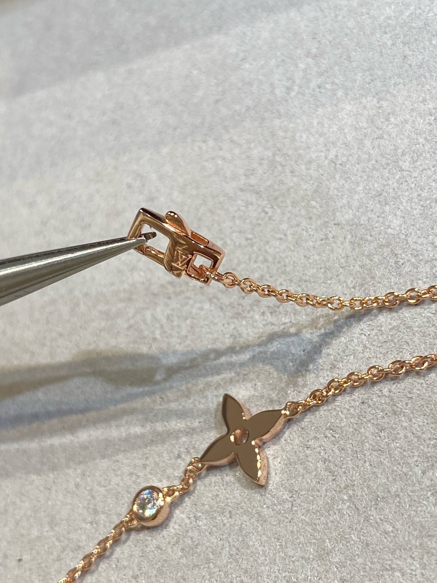 [Luxe Jewelry]STAR DIAMOND PINK GOLD BRACELET