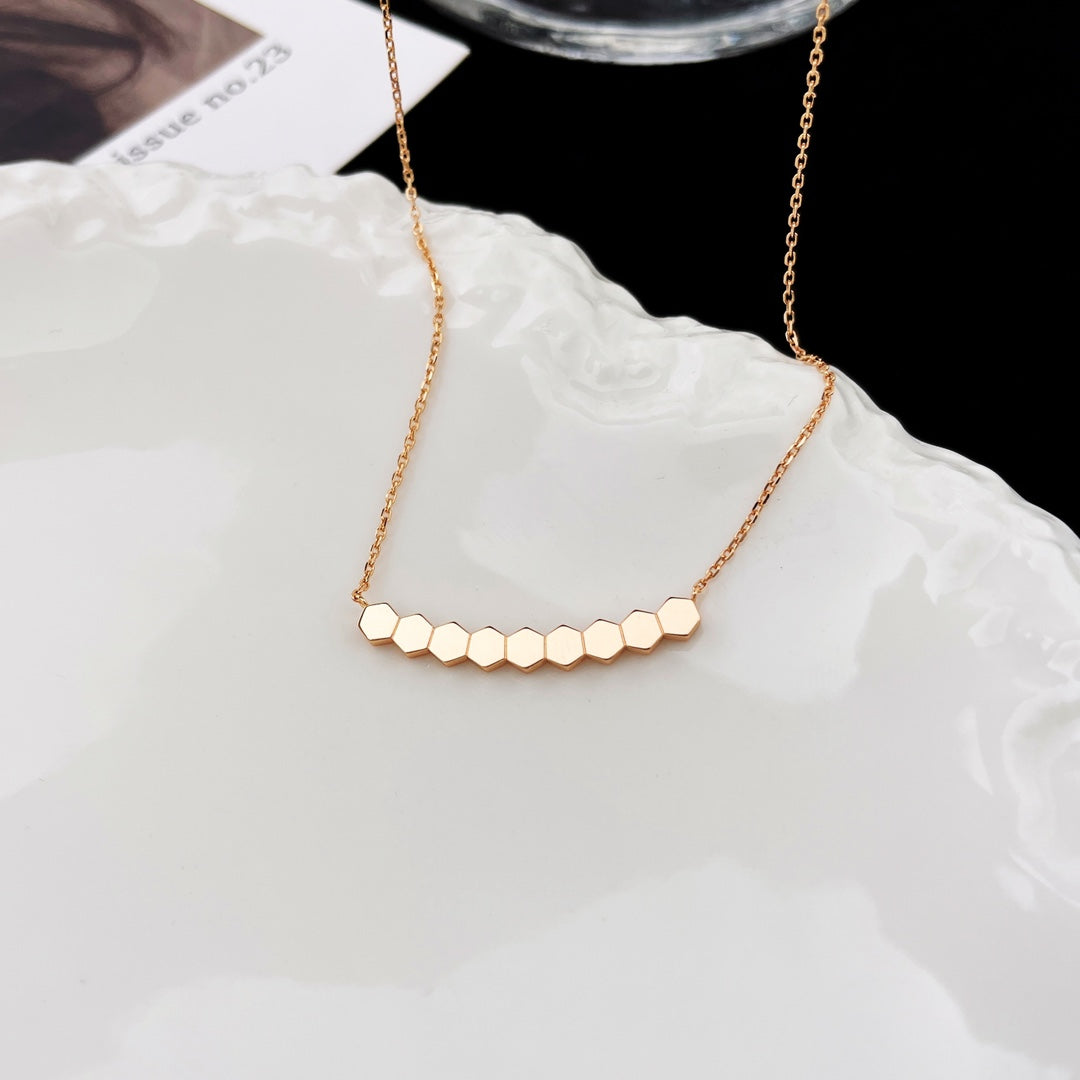 [Luxe Jewelry]BEE MY LOVE DIAMOND NECKLACE
