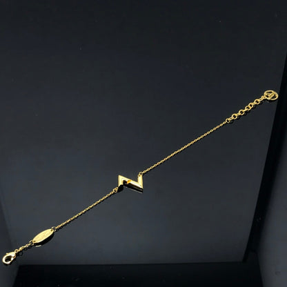 [Luxe Jewelry]VOLT LV LOGO BRACELET