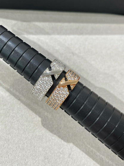 [Luxe Jewelry]LIENS EVIDENCE  DIAMOND PAVED RING