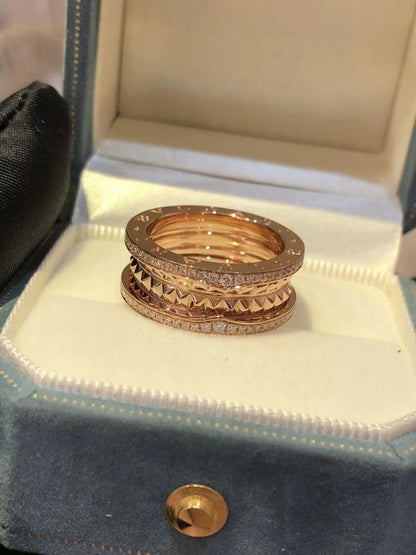 [Luxe Jewelry]ZERO 1 ROCK DIAMOND PINK GOLD