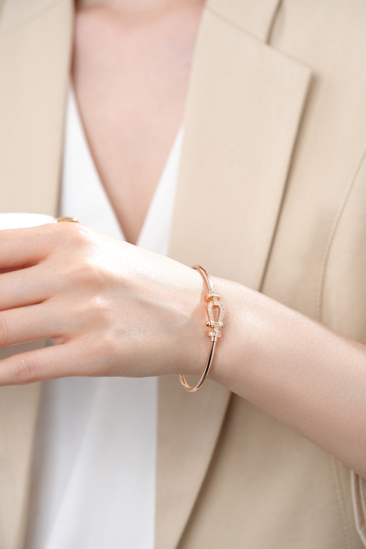 [Bijoux de luxe] BRACELET DIAMANT FORCE 10 MOYEN