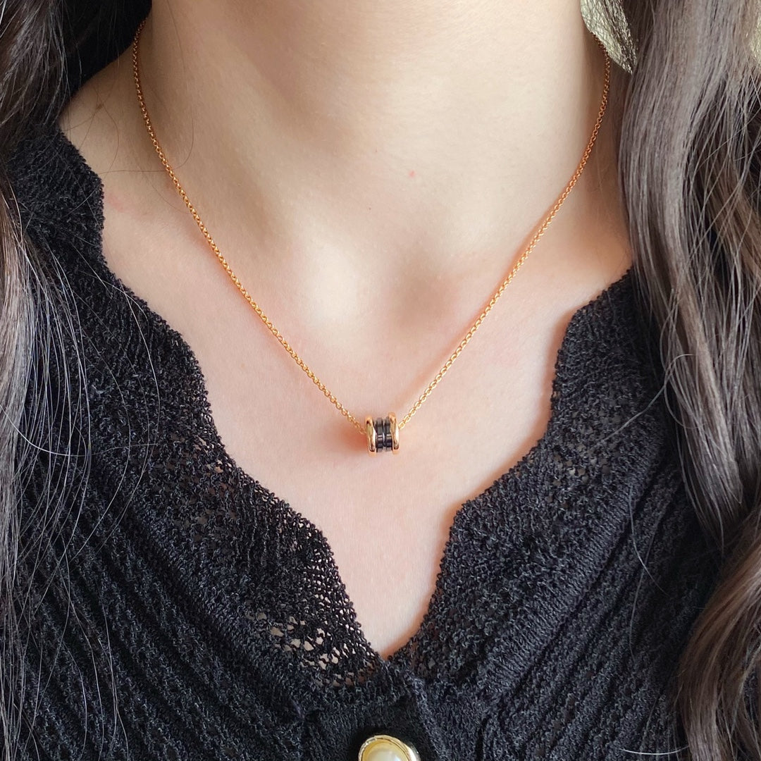 [Luxe Jewelry]ZERO 1 CERAMIC MINI NECKLACE