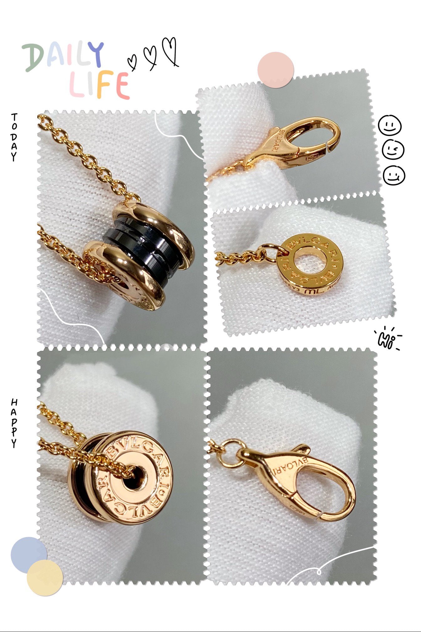 [Luxe Jewelry]ZERO 1 CERAMIC MINI NECKLACE
