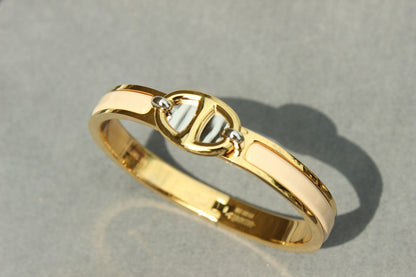 [Bijoux de luxe]BRACELET CLIC CHAINE EN OR