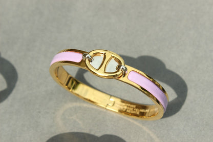 [Bijoux de luxe]BRACELET CLIC CHAINE EN OR