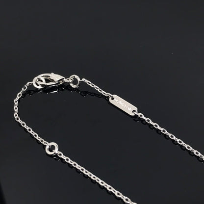 [Luxe Jewelry]CLOVER PIETERSITE SILVER LONG NECKLACE