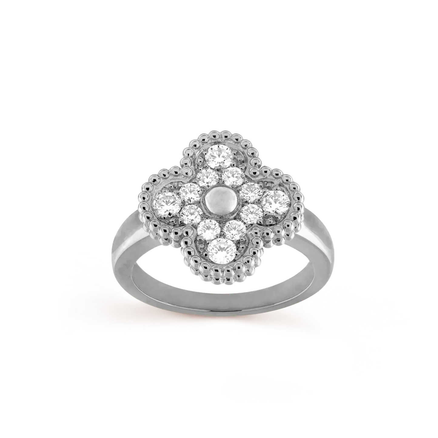 [Luxe Jewelry]CLOVER DIAMOND RING