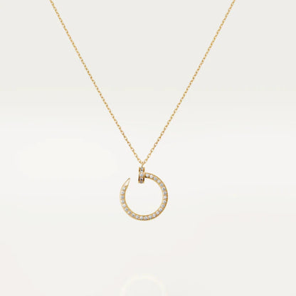 [Bijoux de luxe]Collier JUSTE en or et diamants 
