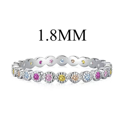 [Luxe Jewelry]Unique Scintillating Round Cut Daily Ring