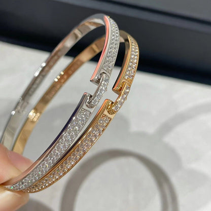[Bijoux de luxe] Bracelet pavé de diamants LIENS VIDENCE