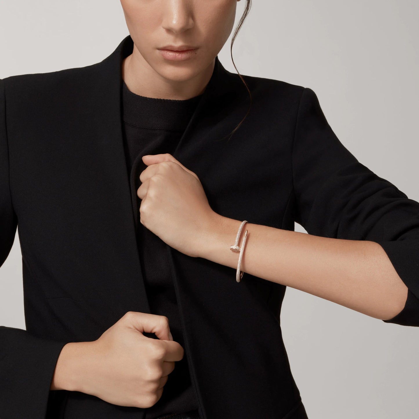 [Luxe Jewelry]JUSTE BRACELET 3.5MM ALL DIAMONDS