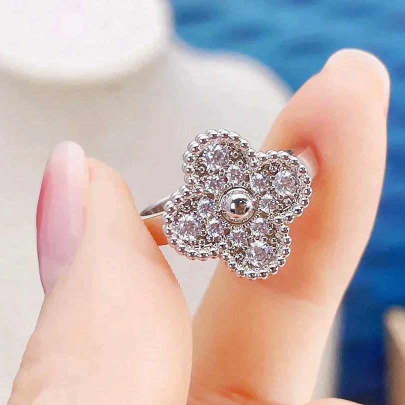 [Luxe Jewelry]CLOVER DIAMOND RING