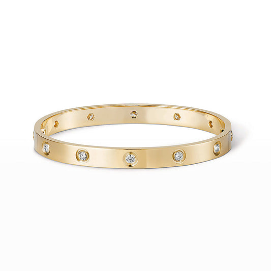 [Luxe Jewelry]LOVE BRACELET 6.1MM 10 DIAMONDS
