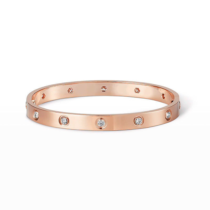 [Luxe Jewelry]LOVE BRACELET 6.1MM 10 DIAMONDS