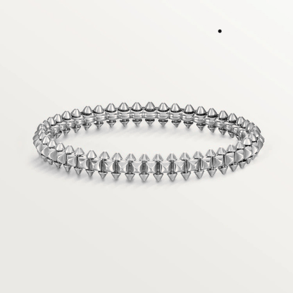 [Bijoux de luxe]BRACELET CLASH EN ARGENT