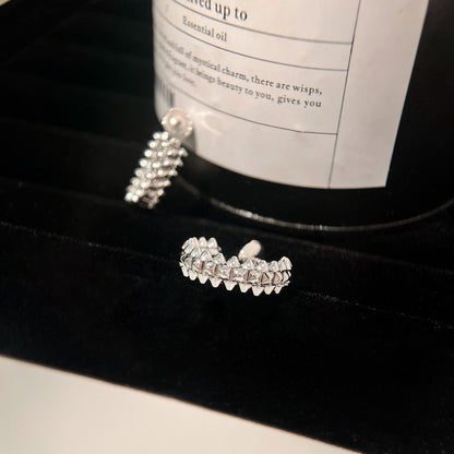 [Bijoux de luxe] Petites boucles d'oreilles créoles CLASH