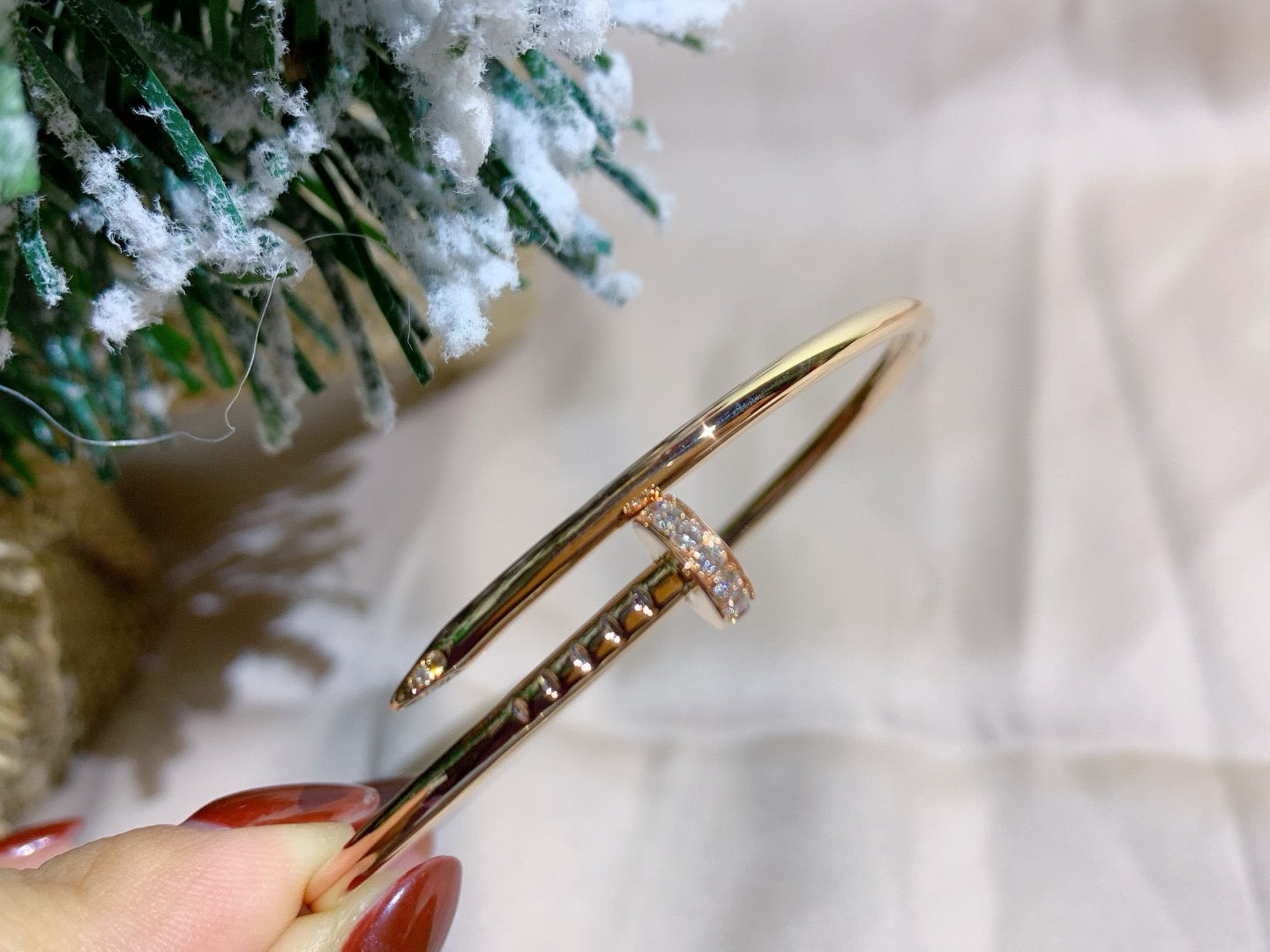 [Luxe Jewelry]JUSTE BRACELET 2.5MM DIAMONDS