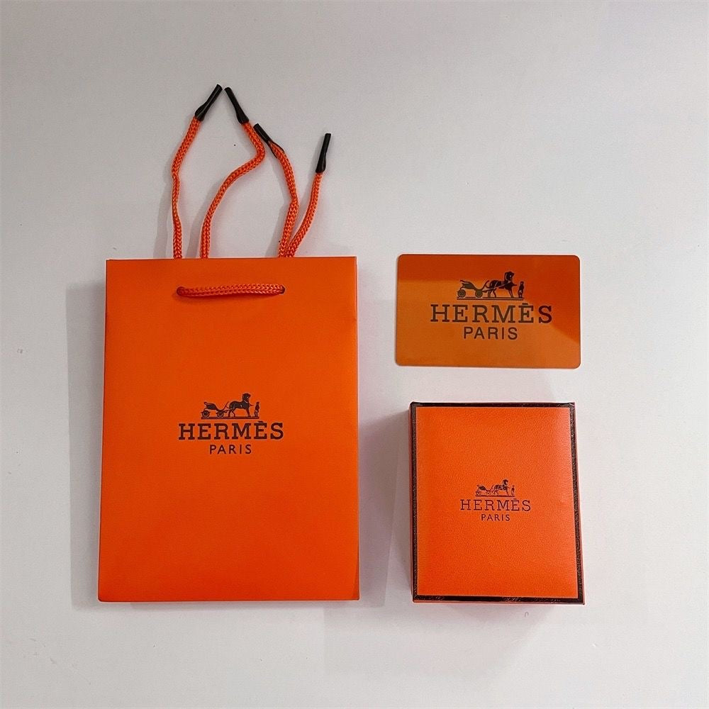 [Bijoux de luxe] HM Bracelet Collier Bague Coffret Sac Cadeau