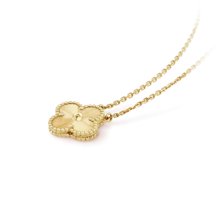 [Bijoux de luxe]Collier laser Clover 15 mm