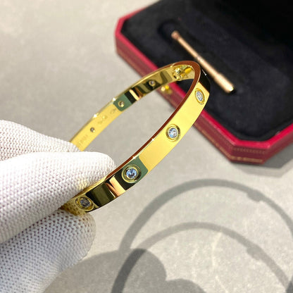 [Luxe Jewelry]LOVE BRACELET 6.1MM 10 DIAMONDS