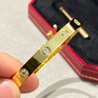 [Luxe Jewelry]LOVE BRACELET 6.1MM 10 DIAMONDS