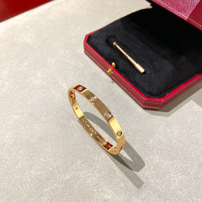 [Luxe Jewelry]LOVE BRACELET 6.1MM 10 DIAMONDS