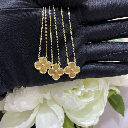 [Bijoux de luxe]Collier laser Clover 15 mm
