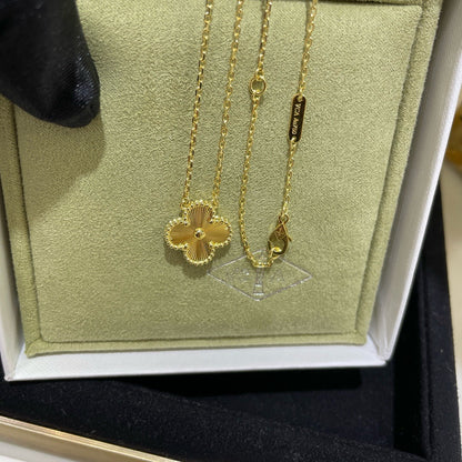 [Bijoux de luxe]Collier laser Clover 15 mm