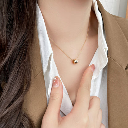 [Luxe Jewelry]BEE MINI PEDANT DIAMOND NECKLACE