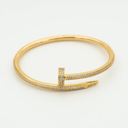 [Luxe Jewelry]JUSTE BRACELET 3.5MM ALL DIAMONDS