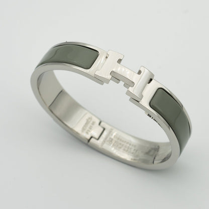 [Luxe Jewelry]H BRACELET BLUE GREEN 12MM