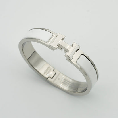 [Bijoux de luxe] BRACELET H BLANC 