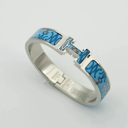 [Luxe Jewelry]H BRACELET BLUE MULTICOLOR