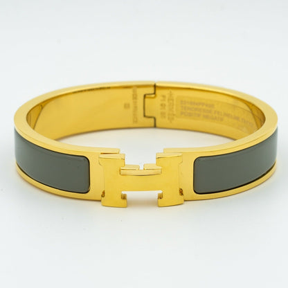 [Luxe Jewelry]H BRACELET BLUE GREEN 12MM