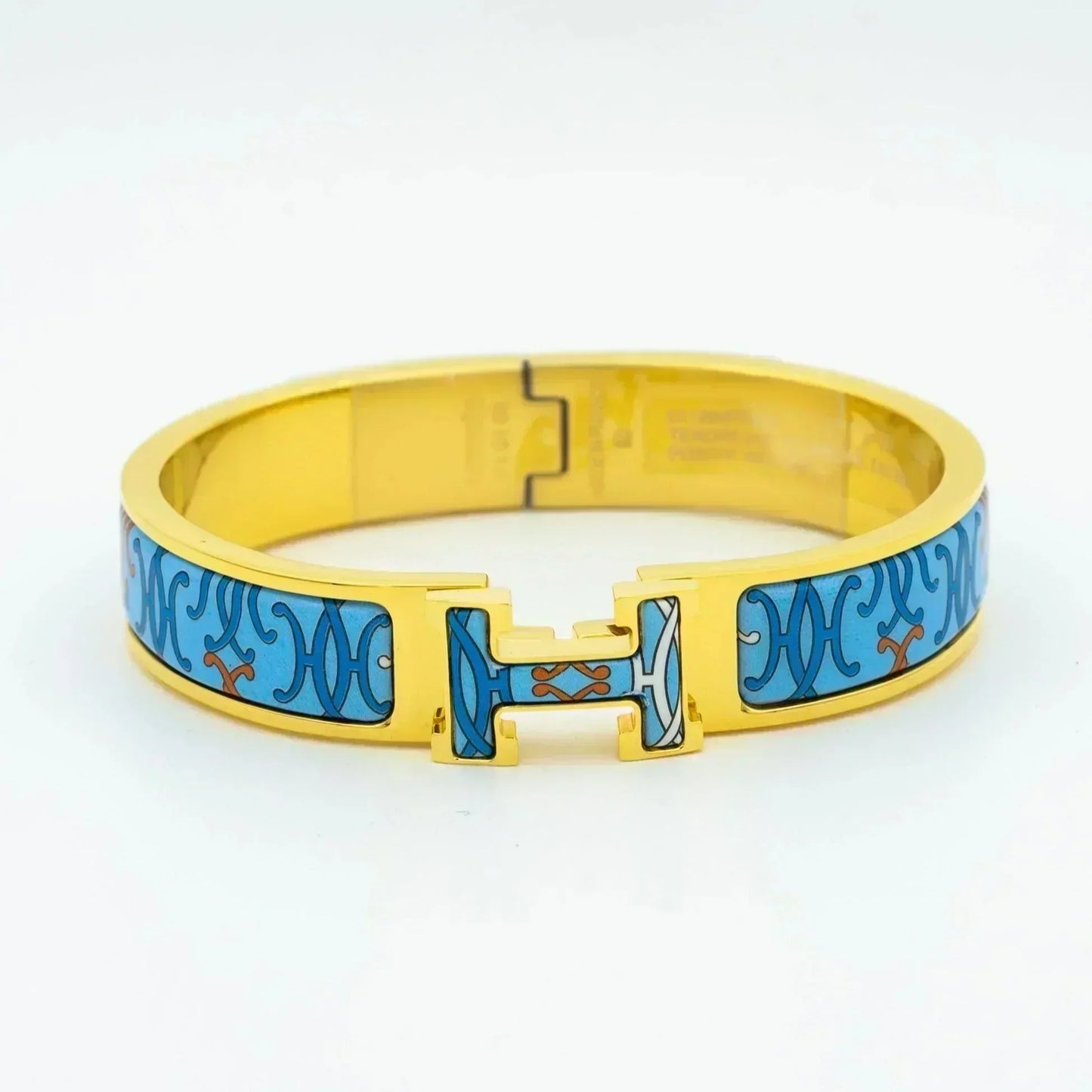 [Luxe Jewelry]H BRACELET BLUE MULTICOLOR