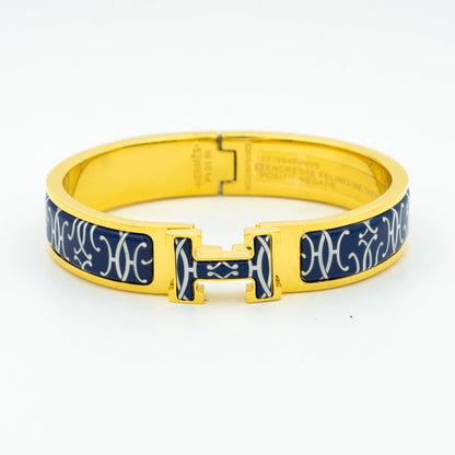 [Bijoux de luxe] BRACELET H NOIR MULTICOLORE