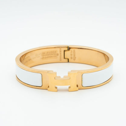 [Bijoux de luxe] BRACELET H BLANC 