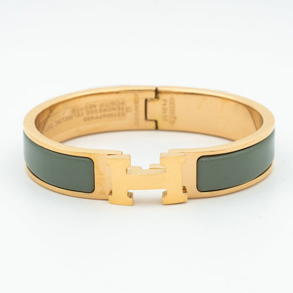 [Luxe Jewelry]H BRACELET BLUE GREEN 12MM