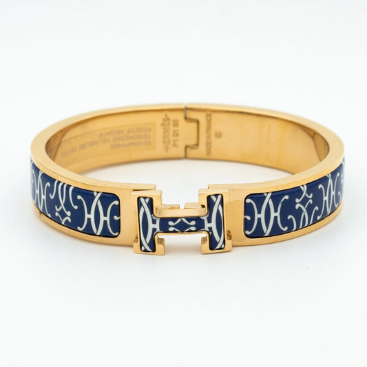 [Bijoux de luxe] BRACELET H NOIR MULTICOLORE