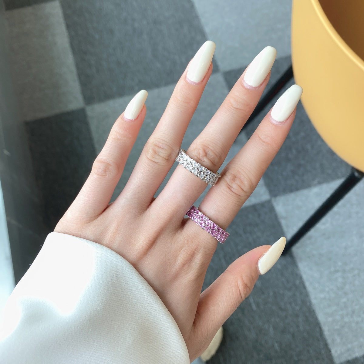 [Luxe Jewelry]Sparkling Full Heart Ring