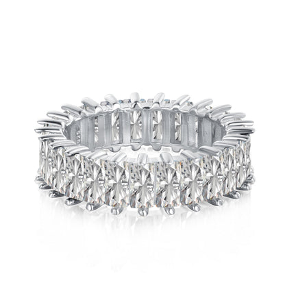 [Luxe Jewelry]Unique Colorful Radiant Cut RIng