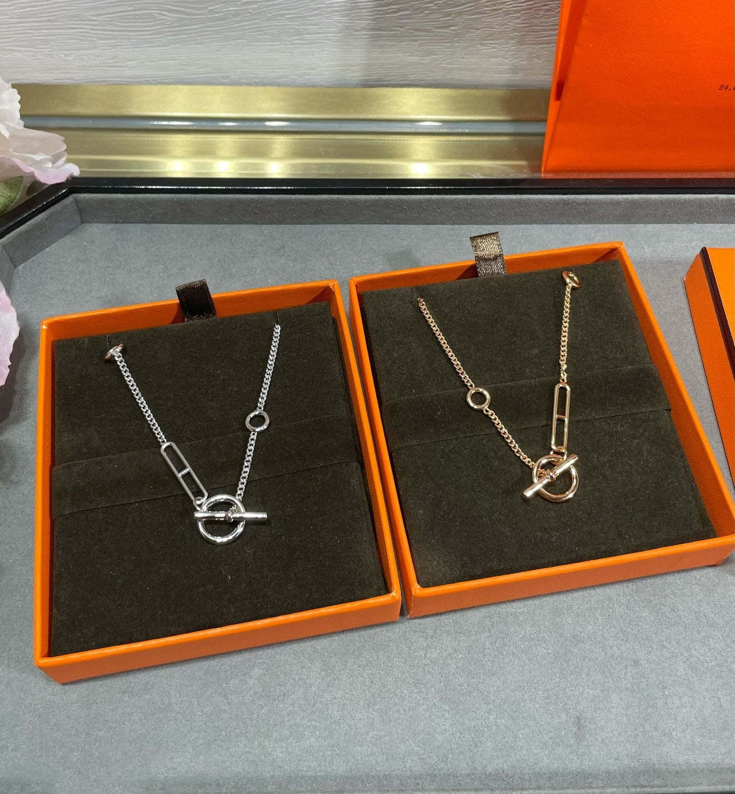 [Bijoux de luxe] HM Sterling Chaine d'Ancre Heart