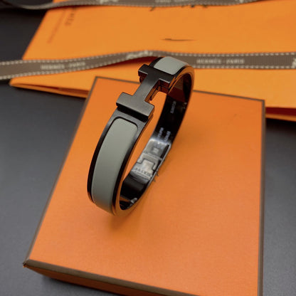 [Bijoux de luxe] BRACELET CLIC HM SO NOIR GRIS