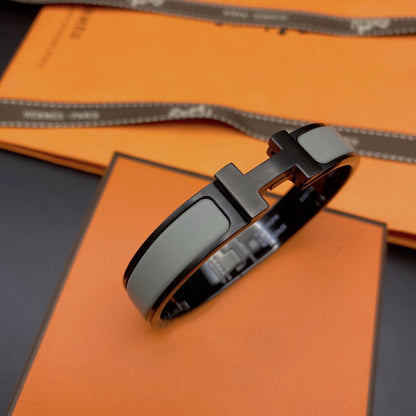 [Bijoux de luxe] BRACELET CLIC HM SO NOIR GRIS
